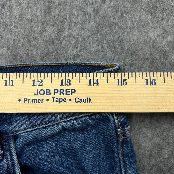 Current/Elliott The Original Straight Jeans Women's Size 27 Button Fly Denim - Picture 7 of 12
